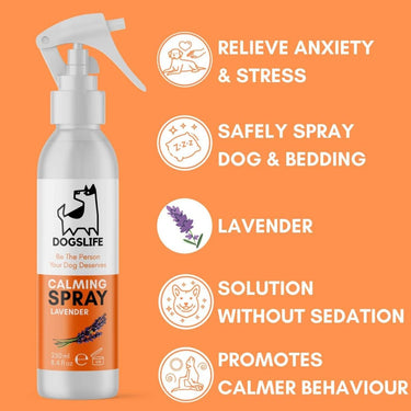 DogsLife Calming Lavender Dog Spray 250ml - 250ml